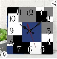 $19 ArtSocket Wooden Wall Clock Silen
