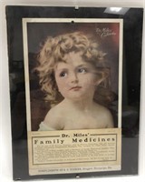 Vintage Dr Miles Family Medicine Advertisment