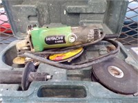 Hitachi G12SR2, 4-1/2" disc grinder