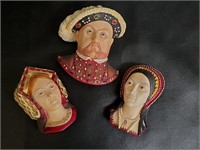 SIGNED Bossoms Wall Ornaments Vintage