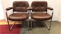 Pair Office Chairs (2)