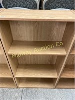 BROWN 4 FOOT BOOK CASE