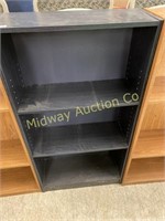 BLACK 4 FOOT BOOK CASE