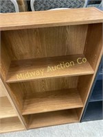 BROWN 4 FOOT BOOK CASE