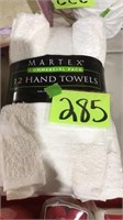 New pack 12 hand towels