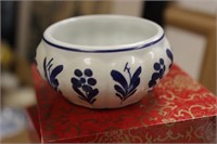 A Miniature Delft Blue and White Bowl