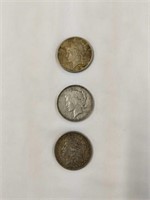 1886 S 1924 1924 Silver Dollars