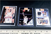 (3) Allen Iverson cards; 1997 Skybox Rookie