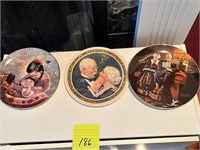 3 Collectible Decorative Plates