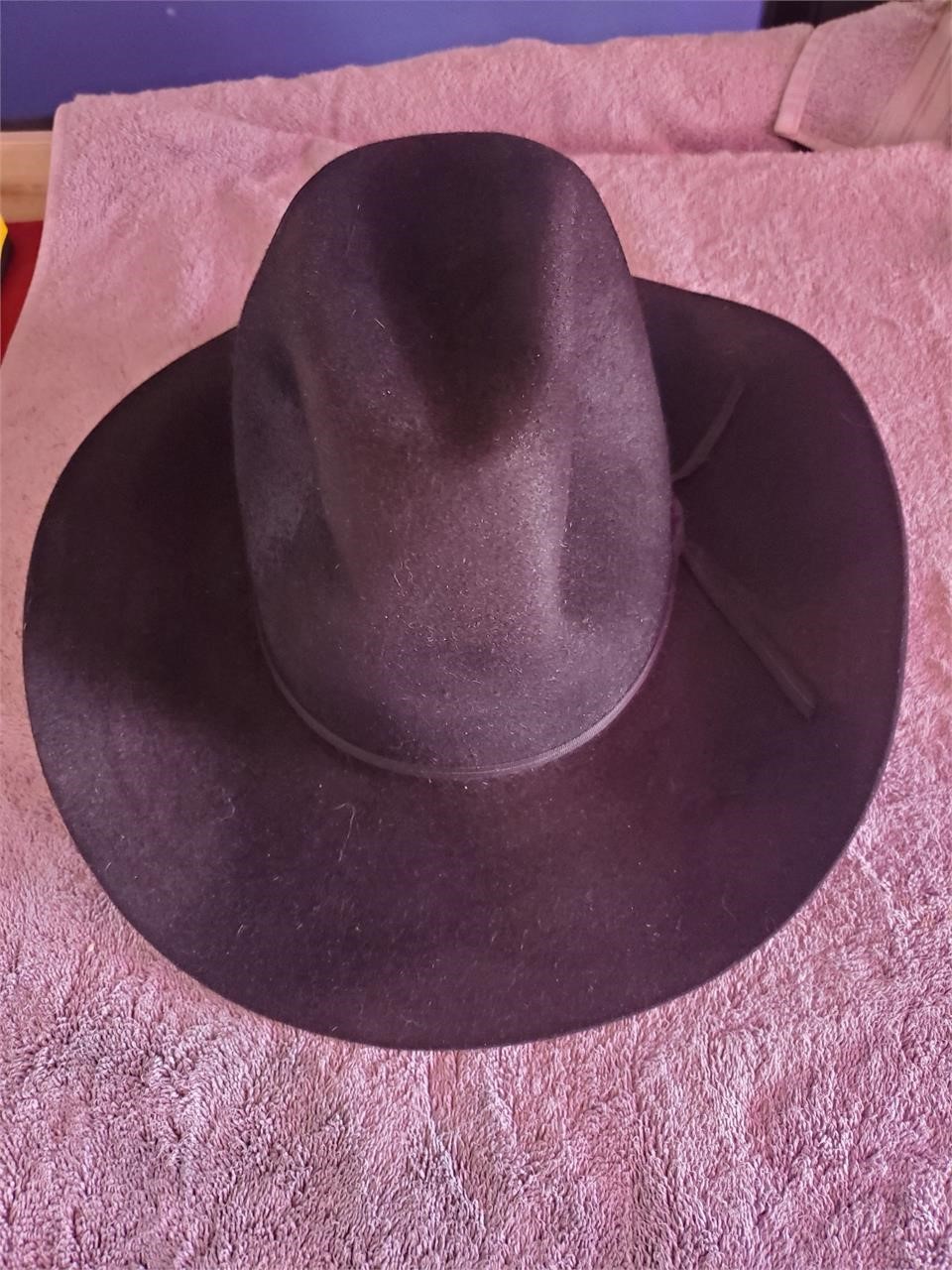 Black Size 7 Cowboy Hat