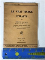 Livret Le vrai visage d'Haiti