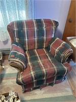 Plaid Cloth Chair