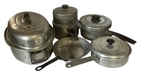 Vintage Aluminum Pots & Pans