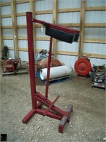 Calf raise machine