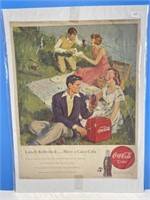 Ad from Magazine - Coke 1949