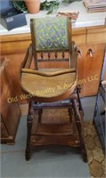 Antique High Chair/Potty Chair (G)