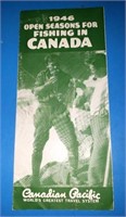1946 Canadian Pacific Fishing in Canada gude