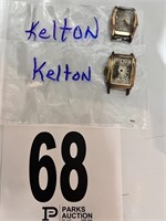 2 Vintage Kelton Watches