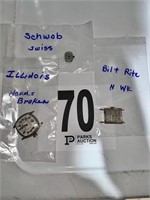 3 Vintage Watches - Illinois, Schwab & Bilt Rite