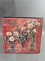 New Piccolo Trio Set of Three Table Vases