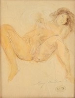 François Auguste Rodin French 1840-1917 Nude