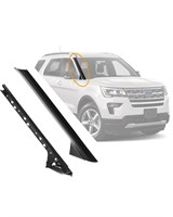 Windshield Trim Molding A-Pillar Set, Compatible w