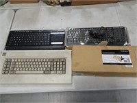 Lot of Computer Keyboards & Mount