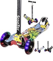 3 wheel Kick Scooter for Kids and light up wheels