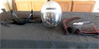 HJC  Model FG-23 helmet w/visor and clear shield