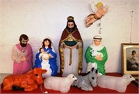 Nativity Blow Molds