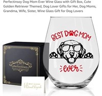 MSRP $11 Dog Mom Wine Glass