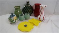 Home Decor Lot-Vases, Sugar &more