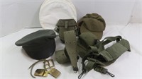 Military Hats/Caps/Belt Buckles, Backpack Straps &
