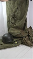 Vietnam Era Duffel Bags, Helmet &more