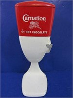 Vintage Carnation Hot Chocolate Mix Dispenser