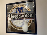 Hoegaarden Square Mirrored Sign