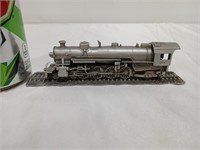 Danbury Mint Pewter Train w tracks