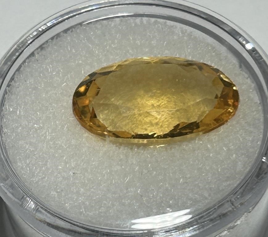 8.97CT CITRINE GEMSTONE