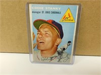 1954 Topps Edward Stanky #38 Baseball Card