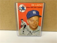 1954 Topps Ed Lopat #5 Baseball Card