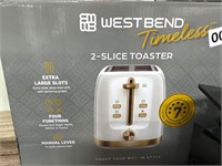 WESTBEND TOASTER RETAIL $40