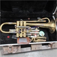 Gretsch Pathfinder trumpet, in pieces, w/ case