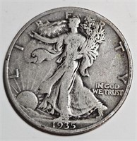 1935 P Walking Liberty Half Dollar