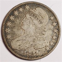 1831 Bust Half Dollar