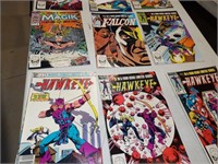 12) assorted vintage comic books