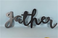 Gather  Wood Sign