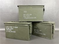 U.S. Military Cans (3)