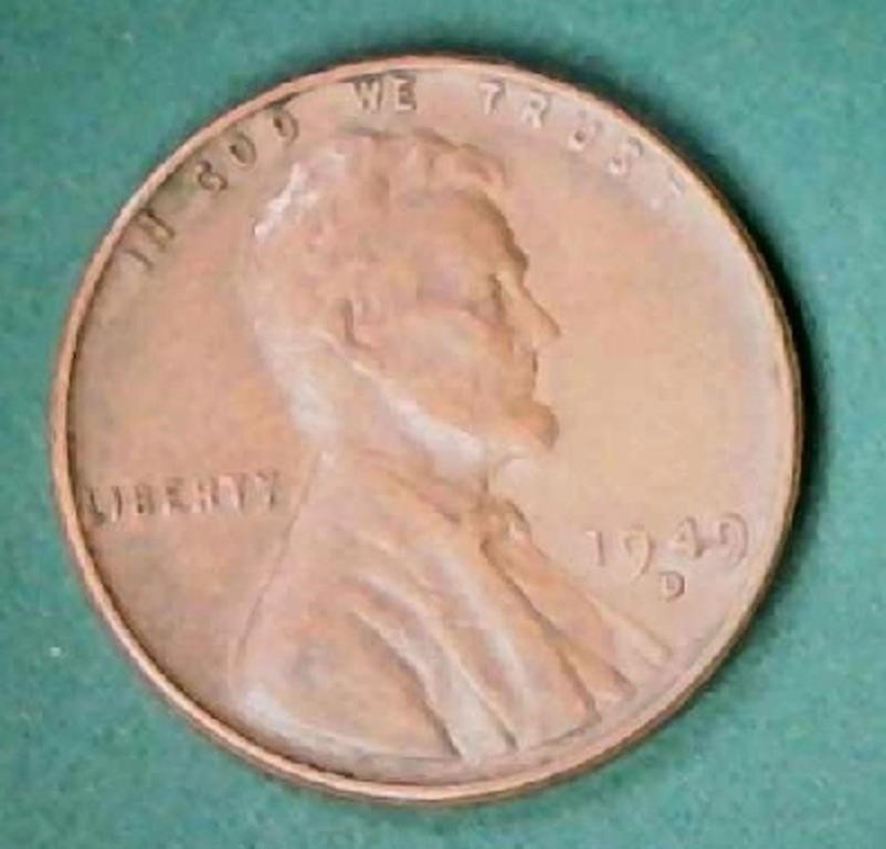 1949 D Lincoln Wheat Cent