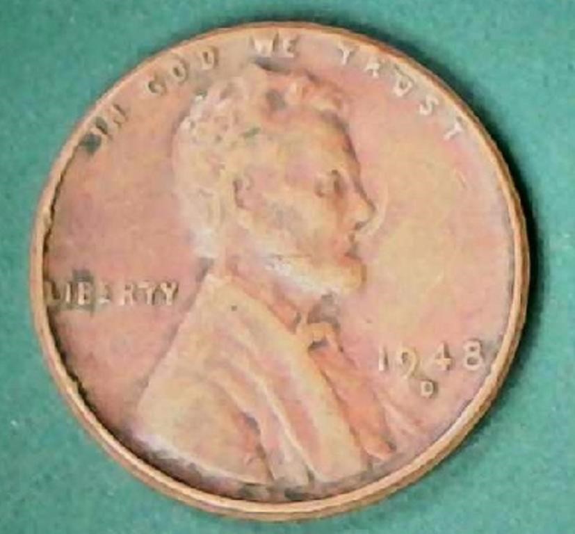 1948 D Lincoln Wheat Cent