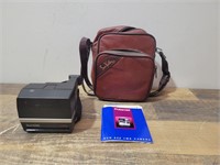 Polaroid Camera & Bag